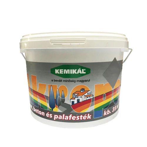 Akropol lábazat, beton és palafesték 1,6 l (1. antracitszürke)