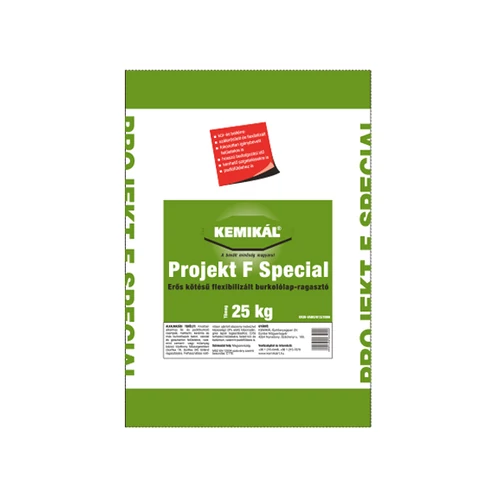 Projekt F Special - Flexibilis burkolólap Ragasztó 25 kg