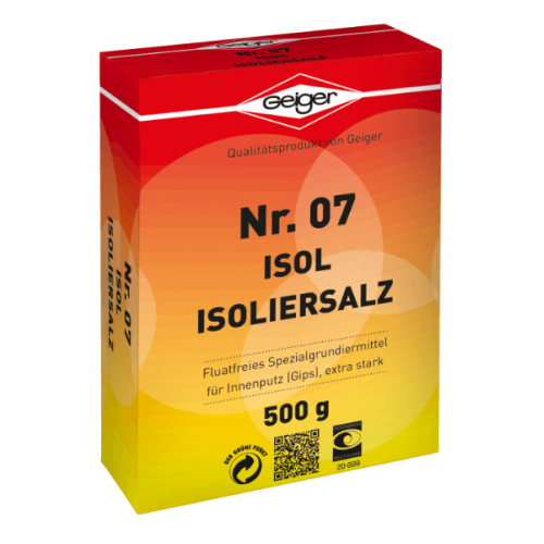 Geiger ISOL szigetelősó 500 gr