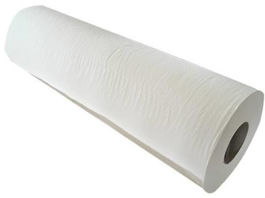 Prémium kétrétegű fehér orvosi papirlepedő 59x31 (50m)