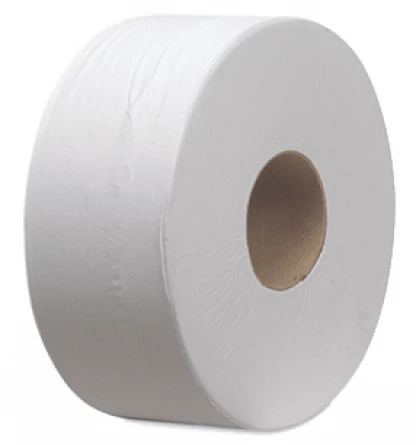 Egyrétegű natúr toalettpapír, 18 cm